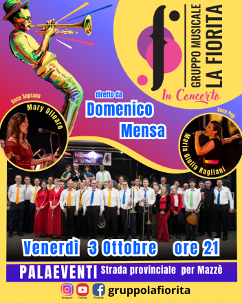 Gruppo musicale la fiorita in concerto